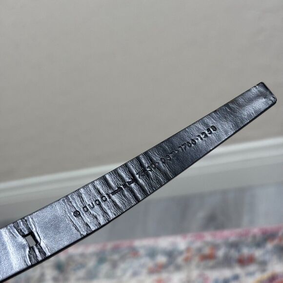 Gucci Tom Ford Black Leather Belt - Picture 6 of 7
